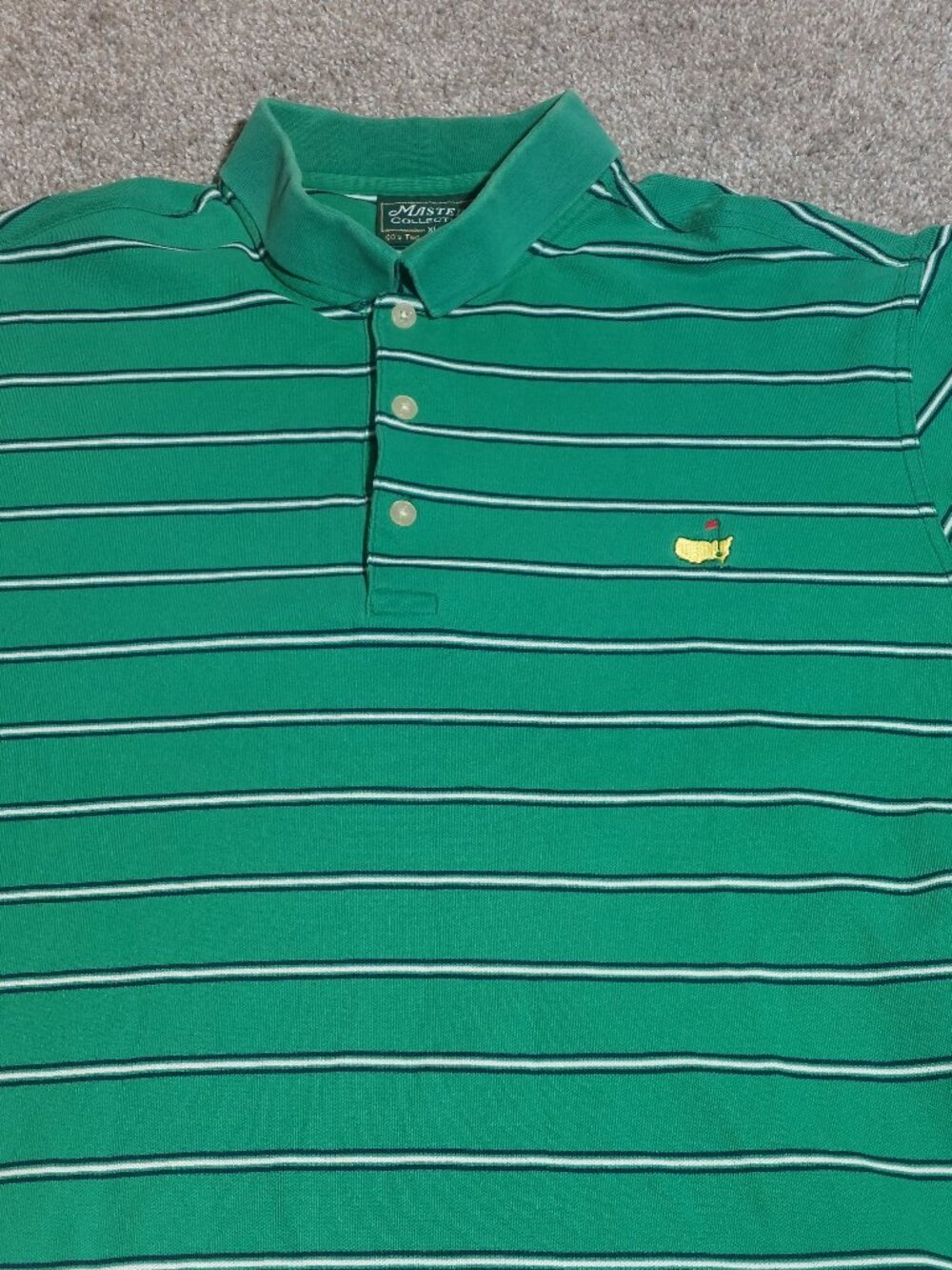 Masters Collection Golf Polo Shirt 2-Ply Mercerized Pima Cotton Size XL